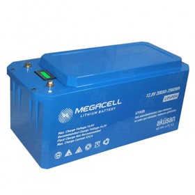 MEGACELL 12.8 V 200 AH Lityum / LifePo4